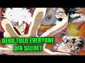 Deku Told Everyone He Has ONE FOR ALL & Aizawa LOSES His Quirk? My Hero Academia Theory Explained