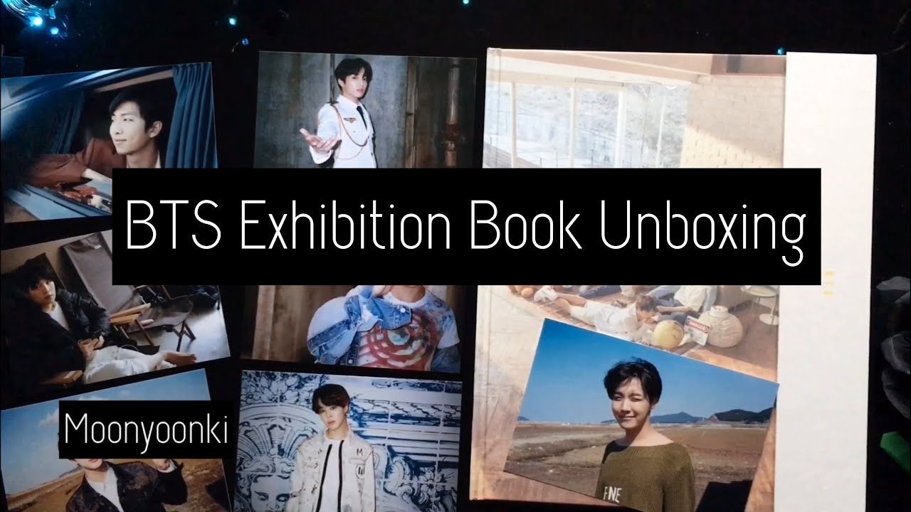 BTS Exhibition Photo Book Unboxing (방탄소년단 오,늘) || Moonyoonki