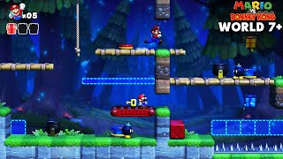 Mario VS Donkey Kong - World 7+ - Mystic Forest Plus (100% Walkthrough)