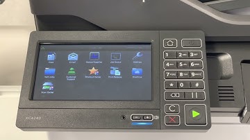 How to Log out of Photocopier with Lexmark Cloud Print Management