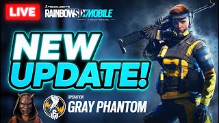 Rainbow 6 Mobile New Update - Operation Gray Phantom Is Here - LIVE screenshot 3