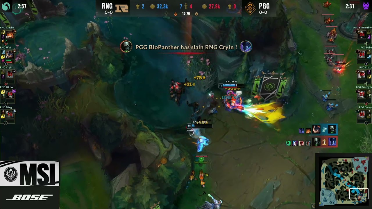 QUADRA KILL IN MSI RNG WEI WITH RUMBLE!!