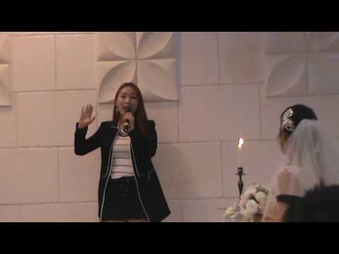 가수박진희결혼식 행사-사랑의밧데리