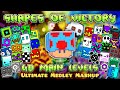 Shapes of victory  geometry dash main level ultimate medley mashup