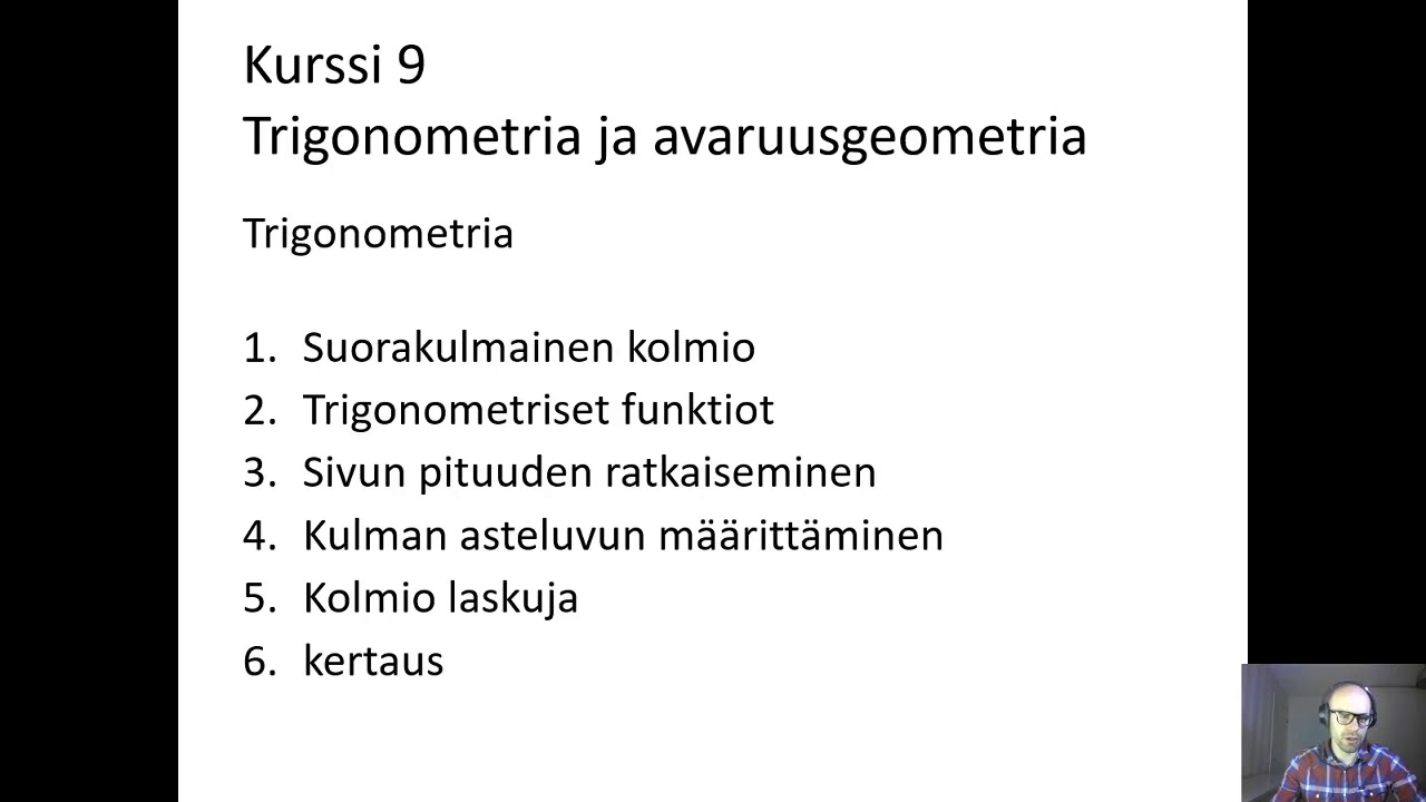 0. (x) Kurssi 9 esittely