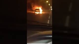 Car on fire 😂 #funnyvideos2022 #viral #warzone #countryside