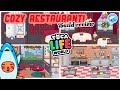 Toca Life World | Cozy Restaurant Build!? 🍽️ (Home Designer) 🥂 Review