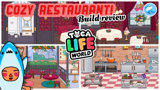 Toca Life World | Cozy Restaurant Build!? 🍽️ (Home Designer) 🥂 Review