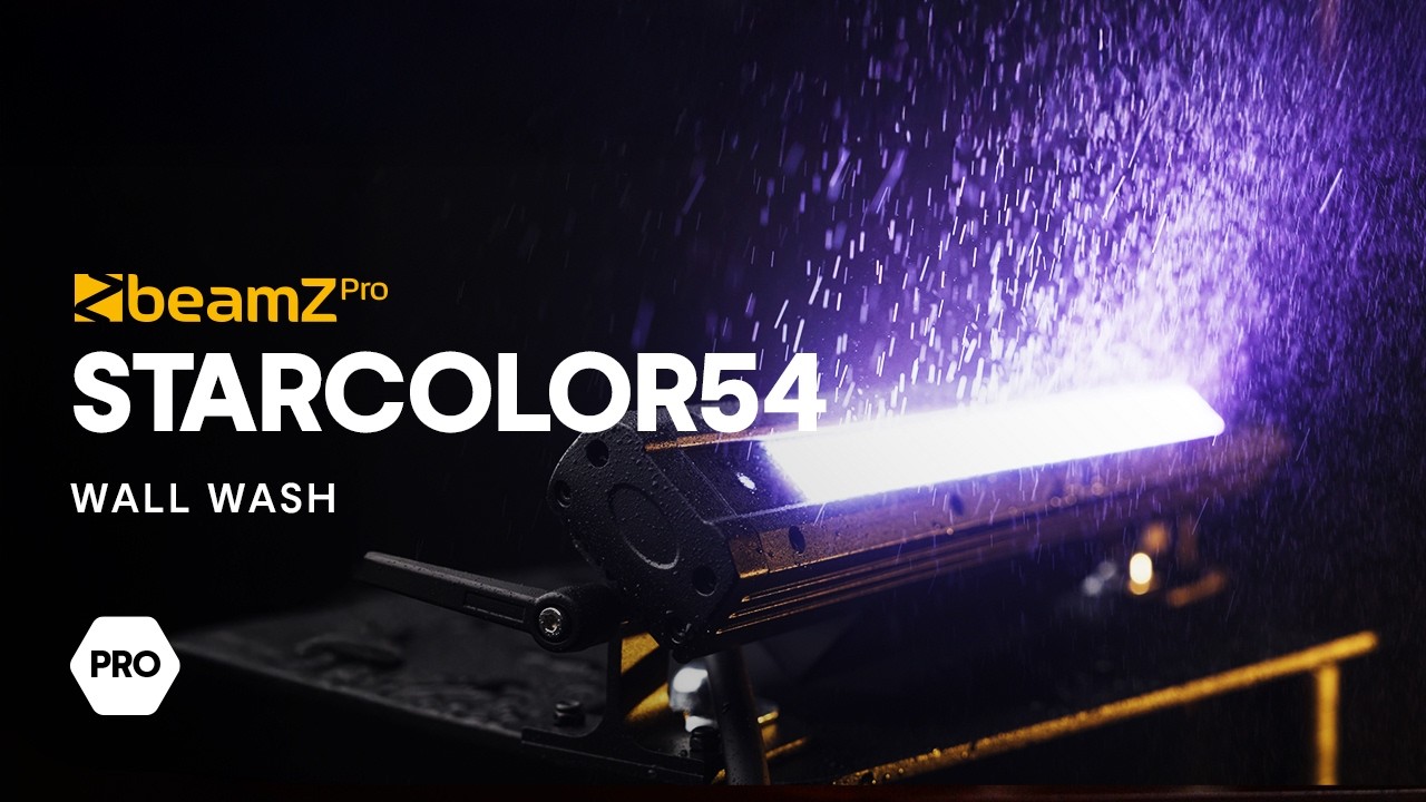 ビーム Starcolor54 TOUR Wall Wash 54x 1W RGB Outdoor - beamZ