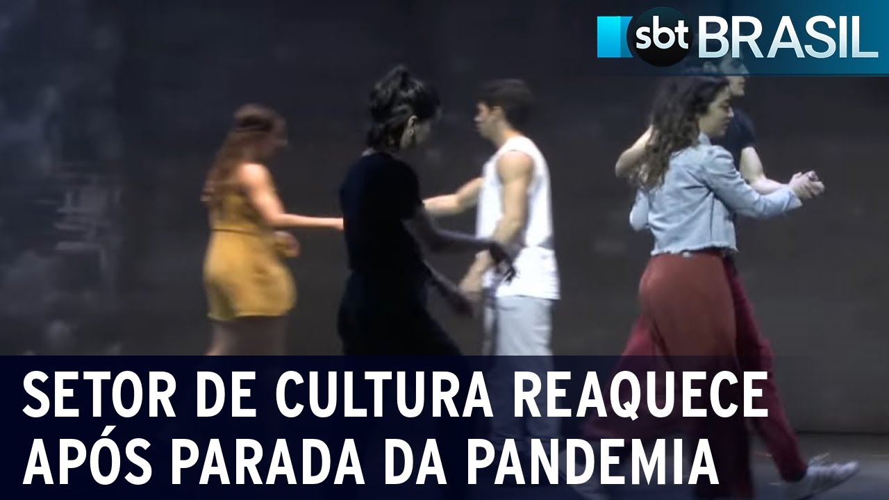 Setor cultural reaquece após parada na pandemia por covid-19 | SBT Brasil (02/07/22)