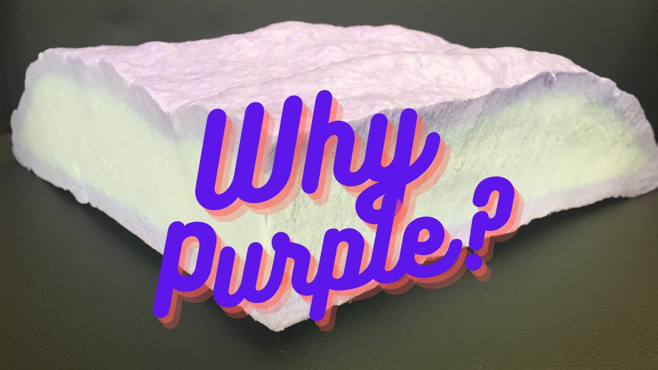 Why is our spray foam Insulation purple? YouTube