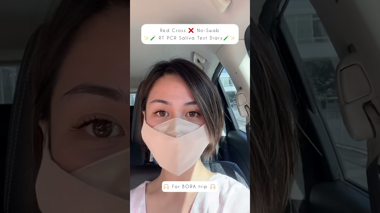 My Red Cross No-Swab RT-PCR Saliva Test Diary ✨