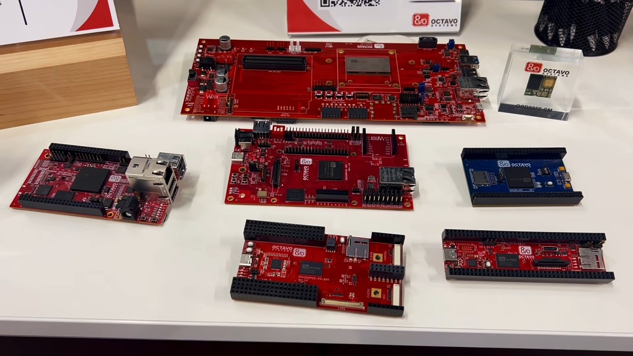 Octavo OSD62X Linux Processor Board at Embedded World 2026 - YouTube