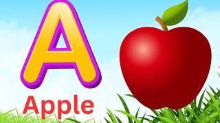 *Phonics Song with TWO Words - A For Apple - ABC Alphabet Songs with Sounds for Children