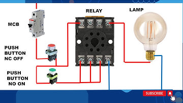 How to Wire 8 PIN Relay for Holding  Circuit