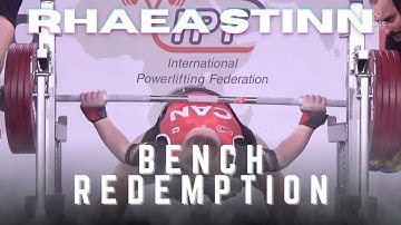 Rhaea Bench Redemption - Worlds 2025