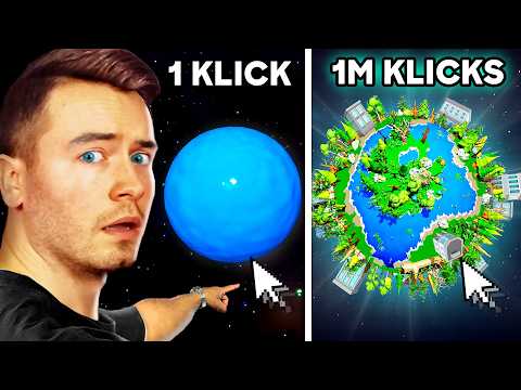 Je ÖFTER du KLICKST, desto mehr UPGRADE ich den PLANETEN...🌍 (Planet Evolution)