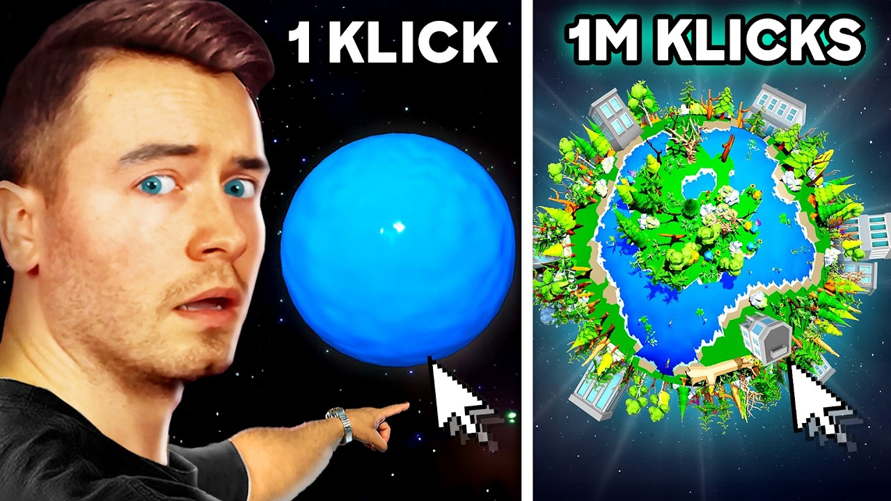 Je ÖFTER du KLICKST, desto mehr UPGRADE ich den PLANETEN...🌍 (Planet Evolution)