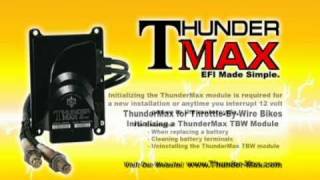 ThunderMax TBW: How to Initialize the ThunderMax TBW