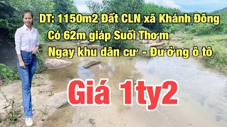 Bán Đất Giáp Suối Thơm xã Khánh Đông huyện Khánh Vĩnh | Giá 1ty2 | Kim Huyền Land 0901186179