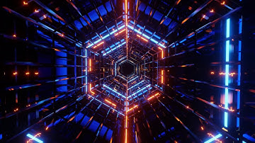 10 hour TV 4k HEXAGON fast moving Multi Metallic Color Relaxing Meditation Video Background loop