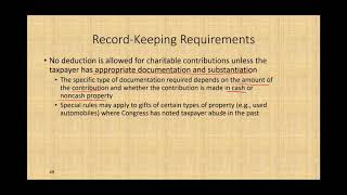 Charitable Contribution ¦ Itemized Deductions ¦ Schedule A ¦ Tax Cuts and Jobs Act 2017 TCJA