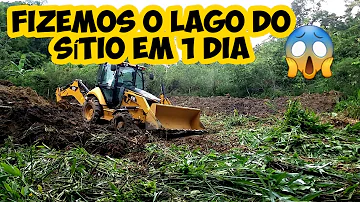 Como fazer um lago na minha chácara?