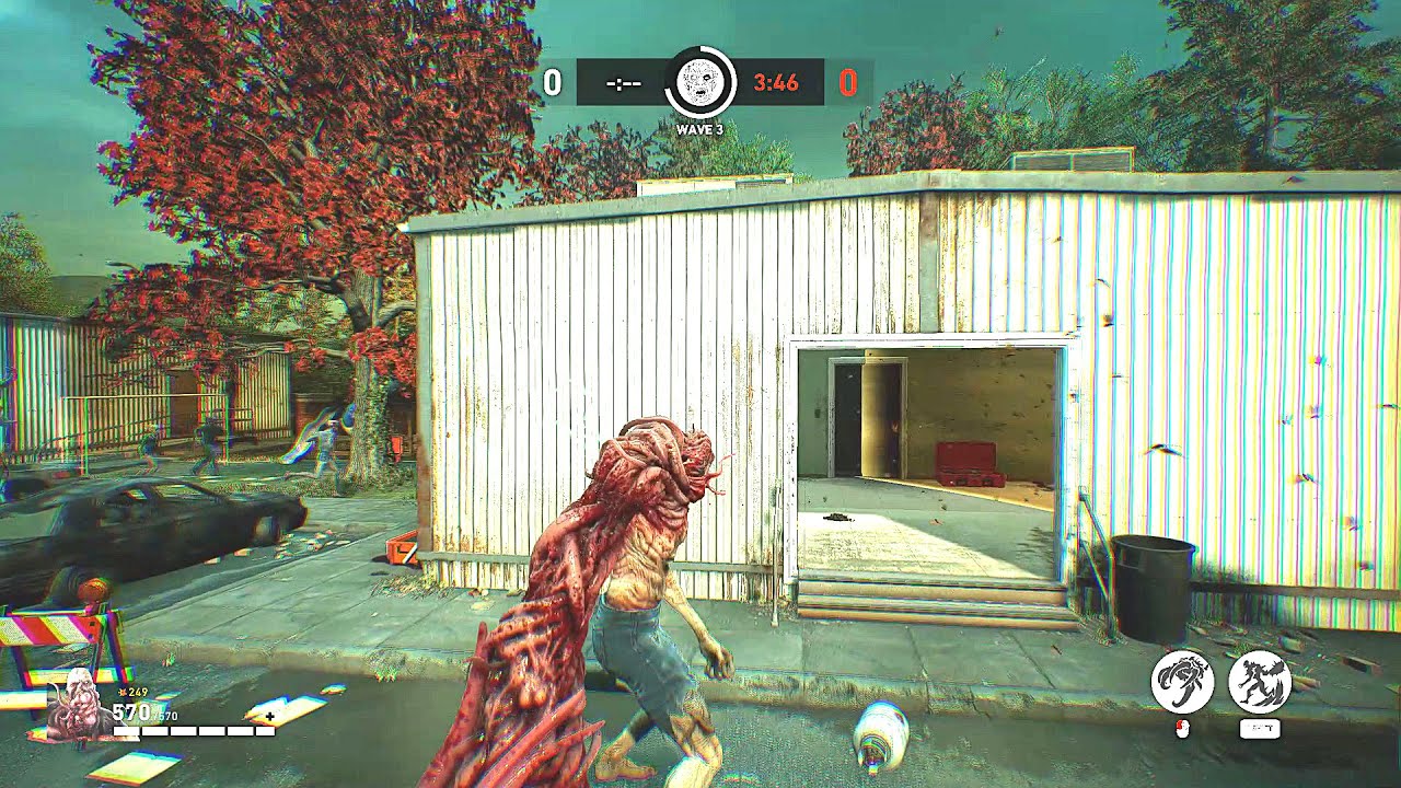 Back 4 Blood - Zombie Versus Gameplay: Crusher + Buster & Retch SOLO vs ...