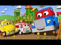 Детские мультфильмы с грузовиками - Грузовик хамелеон - Трансформер Карл в Автомобильный Город 🚚 ⍟