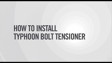 Boltight - How to Install Typhoon Bolt Tensioner