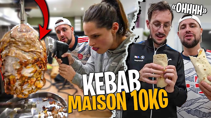 J’ai acheté une vraie machine à Kebab (on fait une broche de 10KG !)