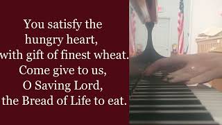 Congregation Hymn Sing: "You Satisfy the Hungry Heart" (Lyrics)