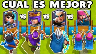 WHO IS THE BEST ARCHER of CLASH ROYALE? | QUEEN ARCHER vs MAGIC ARCHER vs PRINCESS vs ARCHERS