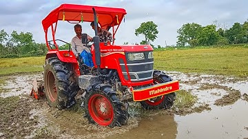 Mahindra Yuvo Tech plus 575 DI Tractor Performance With Shaktiman Rotavator | Tractor