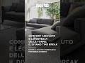 Divano Componibile Time Break by BertO: comfort assoluto e leggerezza delle forme