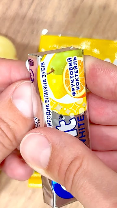 ASMR Orbit 🍋 Gums Opening #orbit #gum #gummies #asmrgum #candy