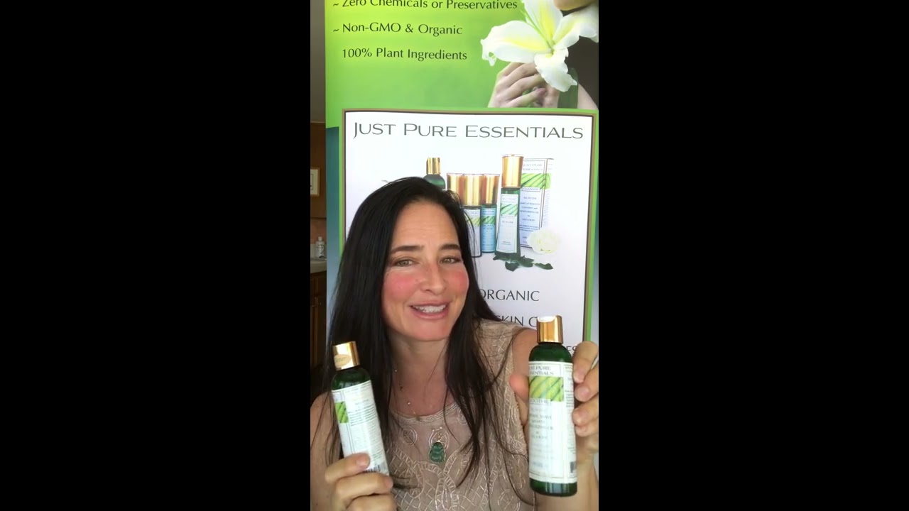 Just Pure Essentials Organic Skincare Products Training Youtube