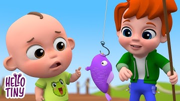 Once I Caught A Fish Alive - Nursery Rhymes & Kids Songs