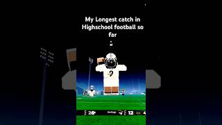 My longest catch on this Roblox Highschool football game…🤞 My longest catch on this Roblox Highschool football game…🤞