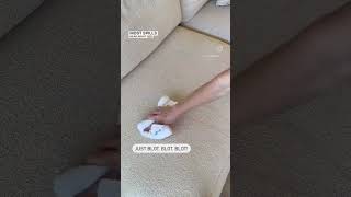 Crypton Cleanup #Shorts: How to Clean Coffee from Crypton Fabric
