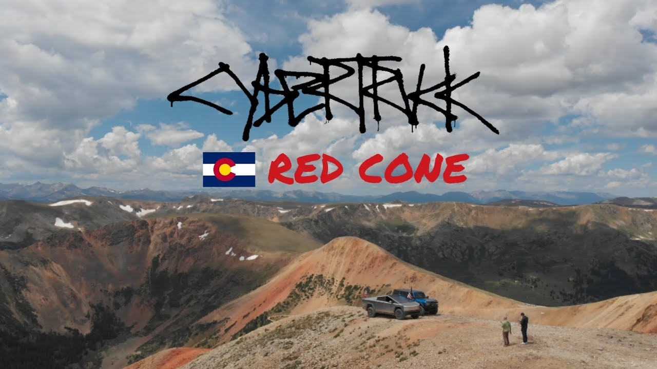 Can CyberTruck Tackle Red Cone?