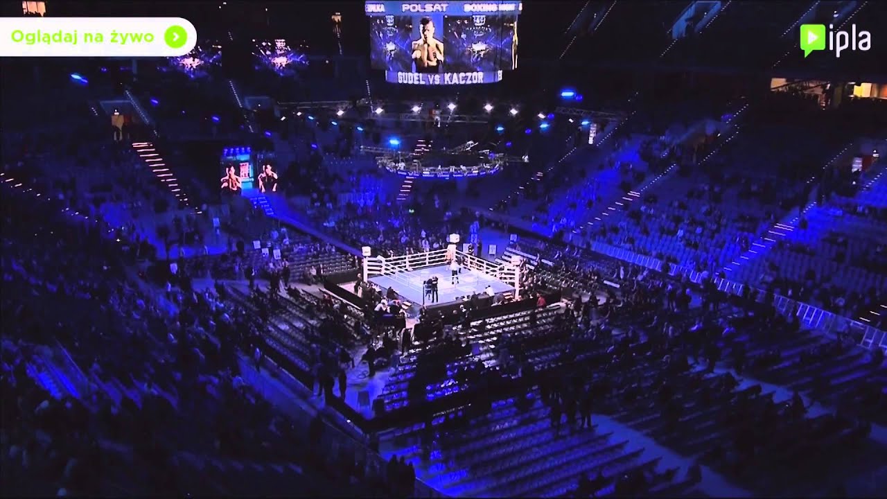 Rafał Kaczor - Piotr Gudel - Polsat Boxing Night - początek walki