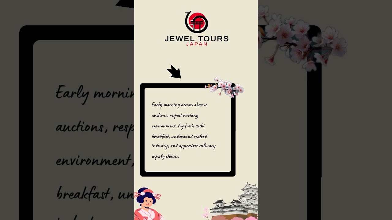 🍣 Waking Up Early for Japan's Best Sushi? Must-Know Market Rules!