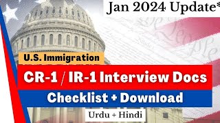 NEW* Spouse Visa Document Checklist | CR1 IR1 | NVC | Embassy Interview | Ramsha Khan Immigration