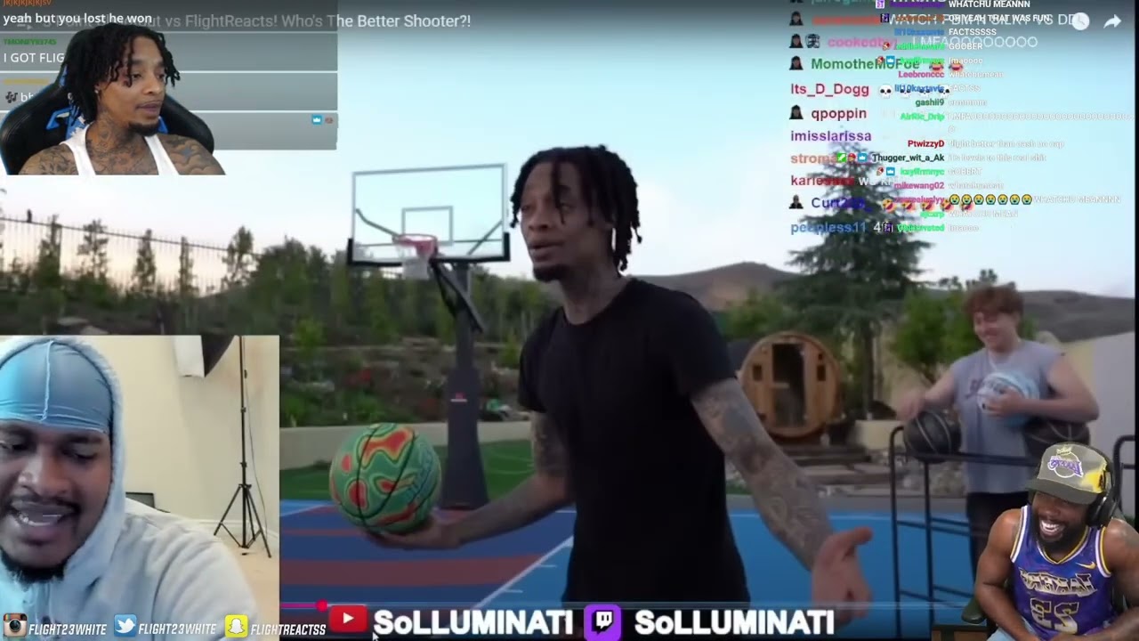 Reacting To Cash Reacting To Demigod SNAPS At Cash vs Flight 3 Point Shootout! (IT GOT TOXIC!)