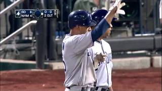 2011/08/10 Guzman's RBI single