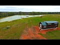 Building a 5 Acre Pond! (New Cabin Tour)