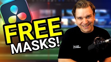 I Made FREE Masks for the DaVinci Resolve Edit Page. You