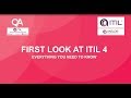 First Look at ITIL4