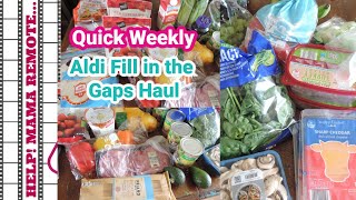 Aldi Quick Weekly Grocery Haul